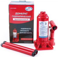 Домкрат бутылочный AutoVirazh 3 т (AV-074203)