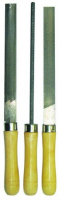 Набор напильников Biber "Мастер", с ручкой, 250 мм, 3 шт (85307)