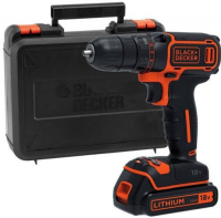 Дрель-шуруповерт Black+Decker BDCDD186K1B