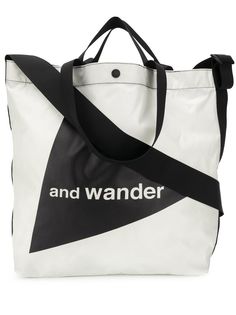 and Wander сумка-тоут Cordura с логотипом
