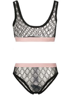 Gucci комплект нижнего белья с узором GG Supreme