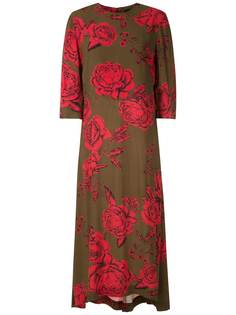 Osklen платье с цветочным принтом
