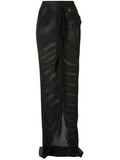 Rick Owens X Champion сетчатая юбка макси