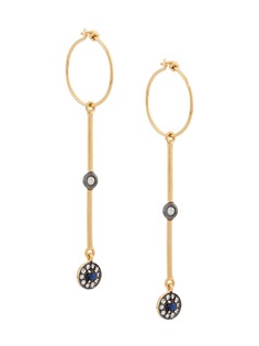 Eye M By Ileana Makri круглые серьги Dangling Sun
