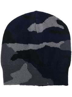 Valentino Garavani camouflage print beanie