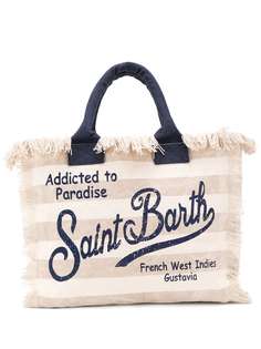 Mc2 Saint Barth пляжная сумка Vanity в полоску