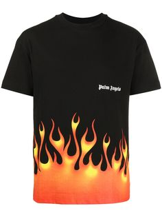 Palm Angels футболка с графичным принтом