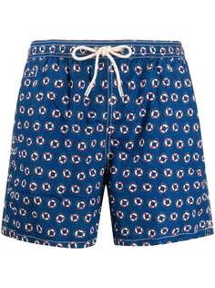 Mc2 Saint Barth Kids плавки-шорты с узором