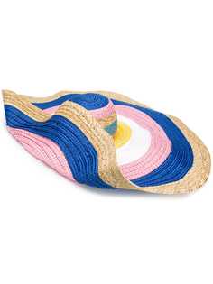 Missoni Mare плетеная шляпа в стиле колор-блок