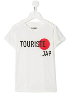 Touriste футболка с логотипом