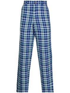 Comme Des Garçons Pre-Owned брюки в клетку 2000-го года