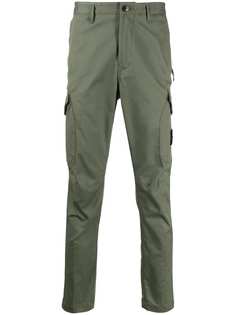 Stone Island зауженные брюки карго