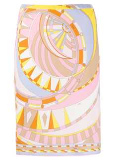Emilio Pucci юбка с абстрактным принтом