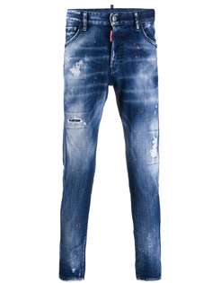 Dsquared2 джинсы скинни с эффектом разбрызганной краски