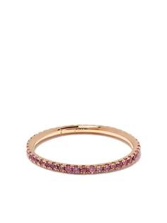 Ileana Makri узкое кольцо из розового золота с сапфиром