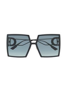 Dior Eyewear массивные солнцезащитные очки Montaigne