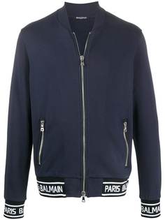 Balmain бомбер с логотипом