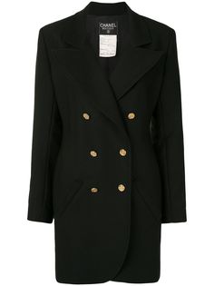 Chanel Pre-Owned двубортный пиджак
