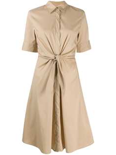 Polo Ralph Lauren платье-рубашка с короткими рукавами и завязками