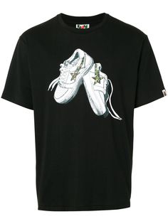 A BATHING APE® футболка с принтом Bape