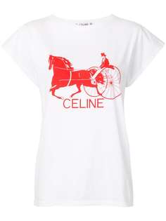 Céline Pre-Owned футболка с логотипом
