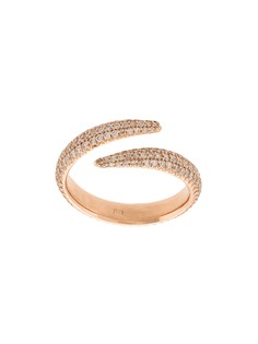 Eva Fehren кольцо из розового золота с бриллиантами