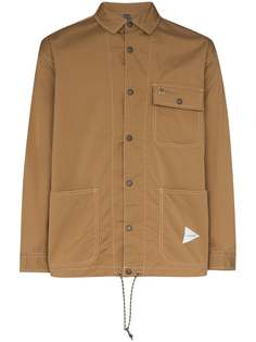 and Wander куртка-рубашка на пуговицах