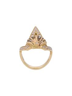 Venyx кольцо Naida из желтого золота с бриллиантами
