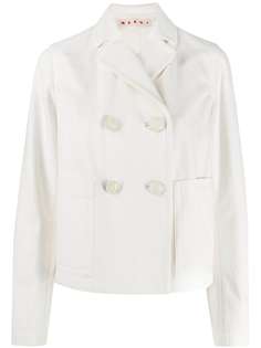 Marni двубортный пиджак свободного кроя