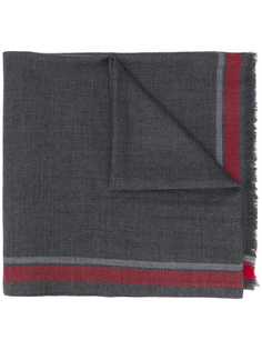Brunello Cucinelli шарф с контрастными полосками