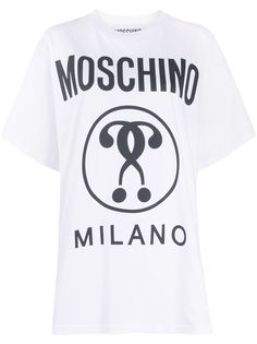 Moschino футболка с логотипом