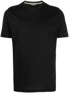 Corneliani атласная футболка