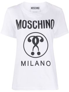 Moschino футболка с логотипом