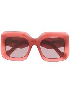 Loewe солнцезащитные очки в массивной квадратной оправе