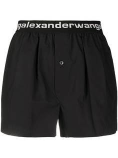 alexanderwang.t шорты с логотипом