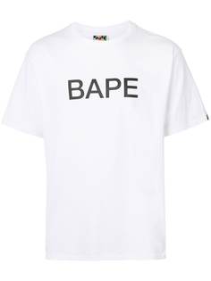 A BATHING APE® футболка с логотипом Bape