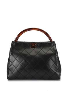 Chanel Pre-Owned стеганая сумка-тоут 1998-го года