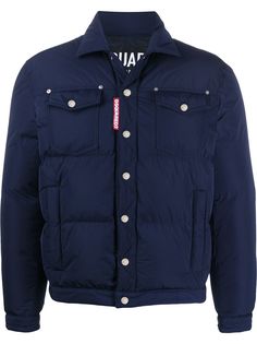 Dsquared2 пуховик на кнопках