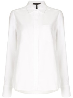 BCBG Max Azria рубашка с длинными рукавами и нагрудным карманом