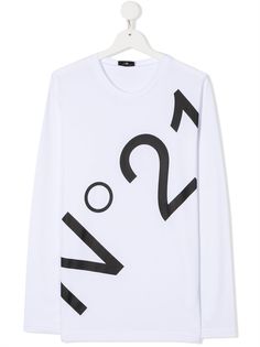 Nº21 Kids футболка с логотипом