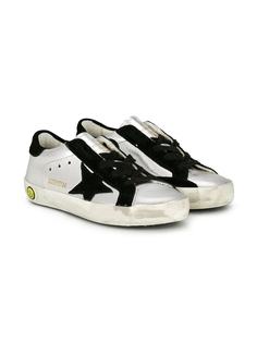 Golden Goose Kids Superstar metallic low-top sneakers