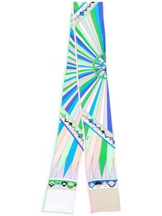 Emilio Pucci шарф Bes с принтом