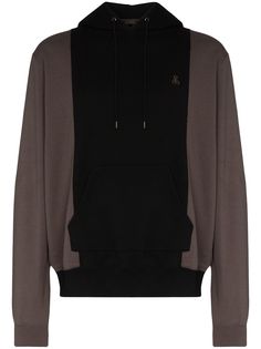 SOPHNET. толстовка в стиле колор-блок с капюшоном