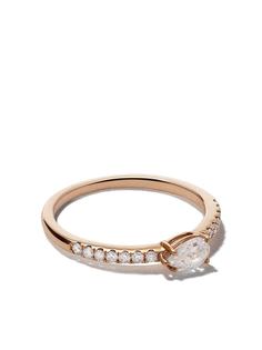 Anita Ko кольцо Sideways из розового золота с бриллиантами