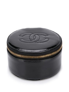 Chanel Pre-Owned кошелек для монет на молнии с логотипом CC