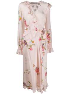 Preen Line платье Eden с запахом и цветочным принтом