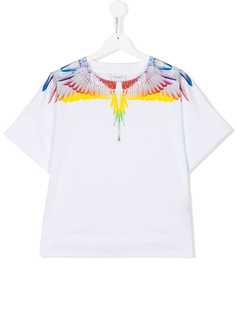 Marcelo Burlon County Of Milan Kids футболка с принтом Wings