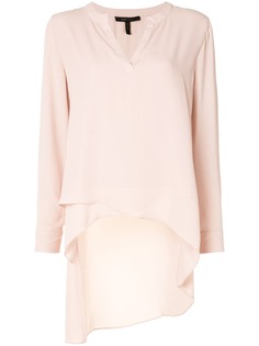 BCBG Max Azria длинная блузка асимметричного кроя