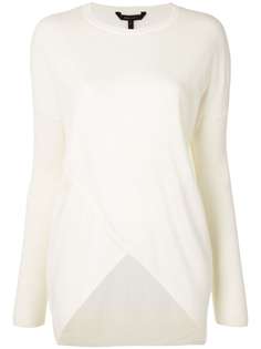 BCBG Max Azria трикотажный топ с запахом