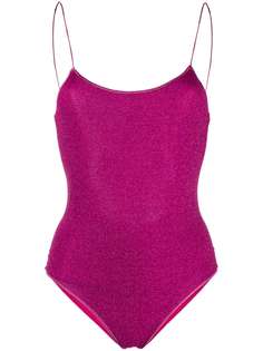 Oséree metallic threading swimsuit